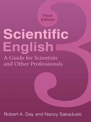 cover image of Scientific English